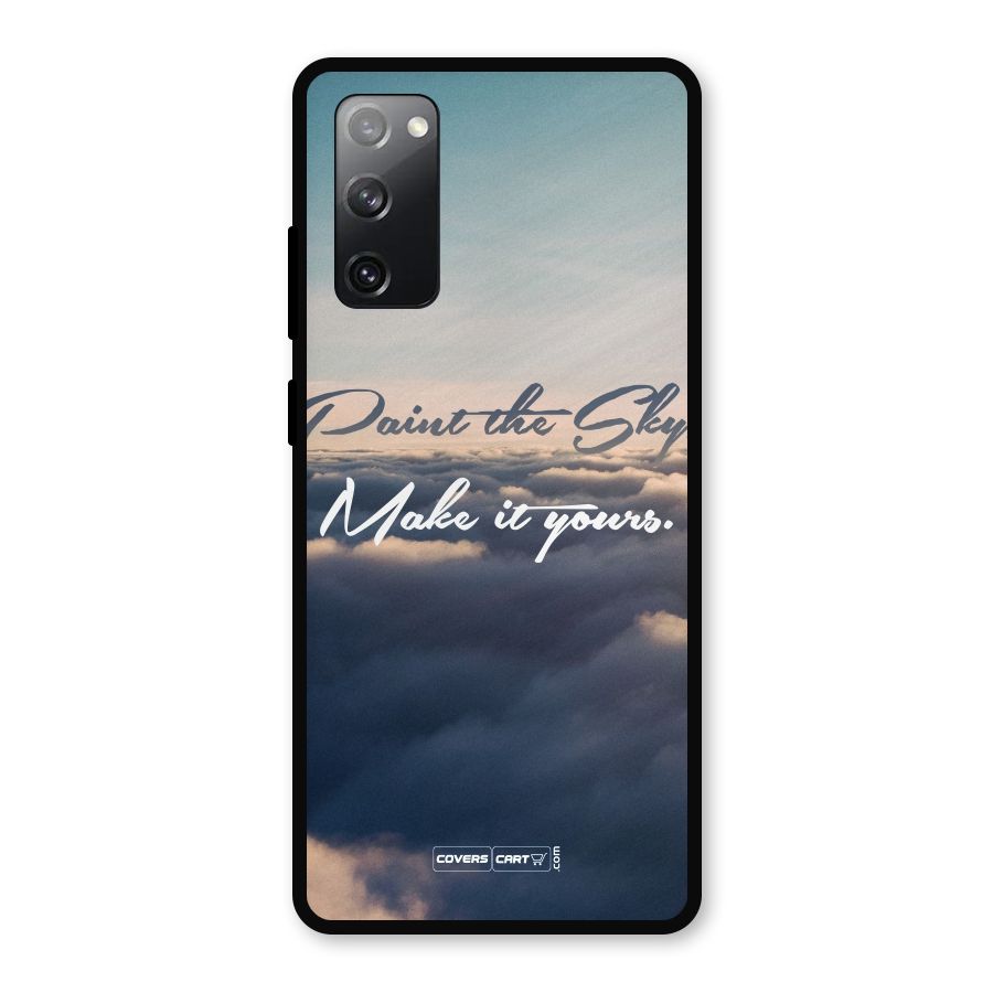 Paint the Sky Metal Back Case for Galaxy S20 FE 5G