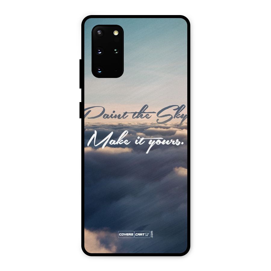 Paint the Sky Metal Back Case for Galaxy S20 Plus