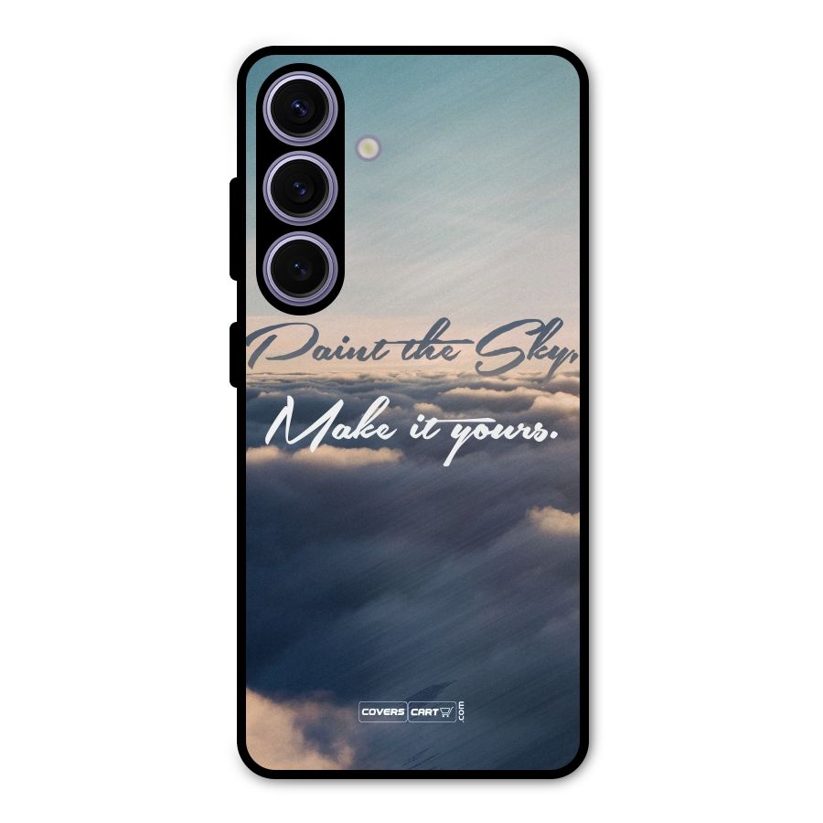 Paint the Sky Metal Back Case for Galaxy S24