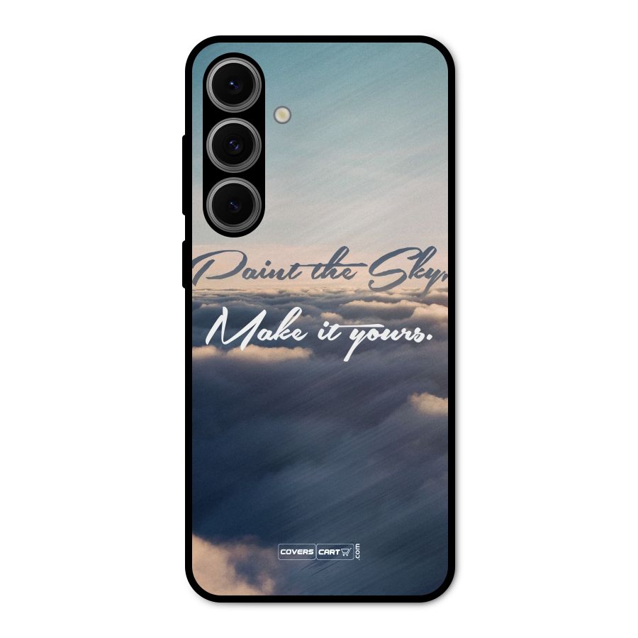 Paint the Sky Metal Back Case for Galaxy S24 FE