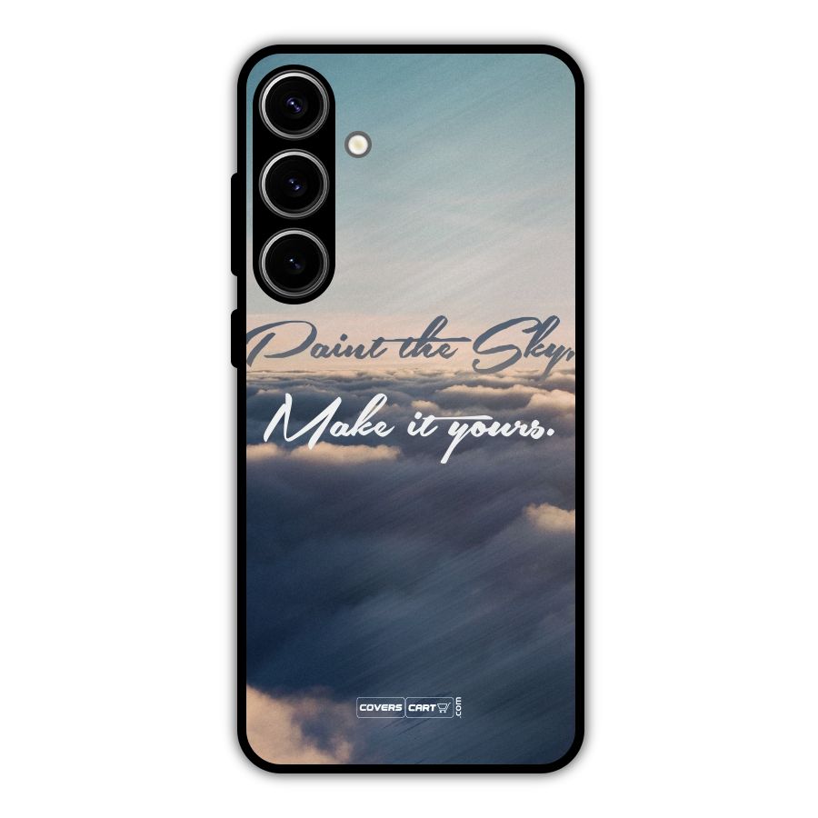 Paint the Sky Metal Back Case for Galaxy S24 Plus