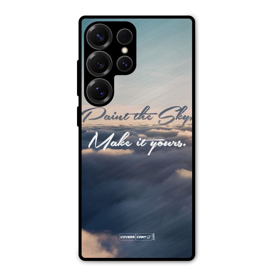 Paint the Sky Metal Back Case for Galaxy S25 Ultra