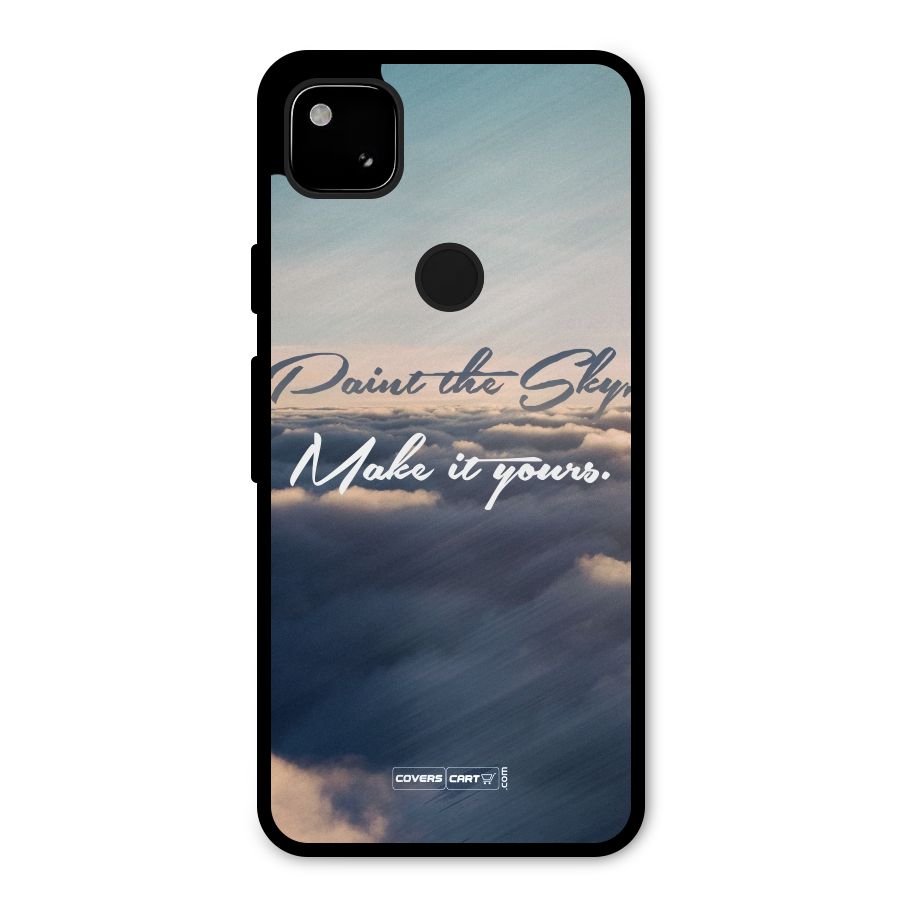 Paint the Sky Metal Back Case for Google Pixel 4a