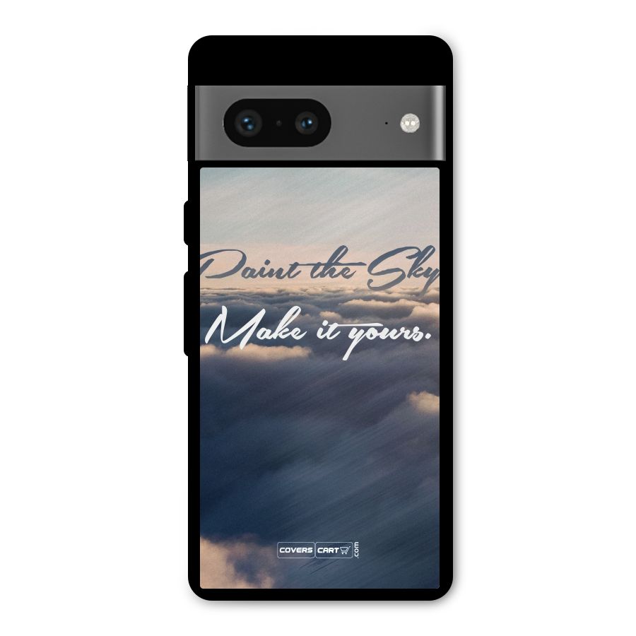 Paint the Sky Metal Back Case for Google Pixel 7
