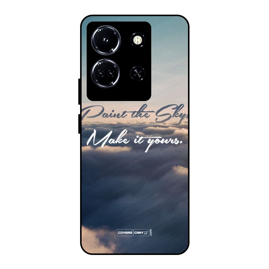 Paint the Sky Metal Back Case for Infinix Note 30 5G