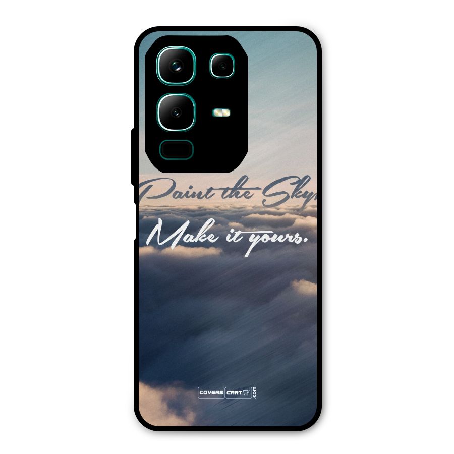 Paint the Sky Metal Back Case for Infinix Note 50x