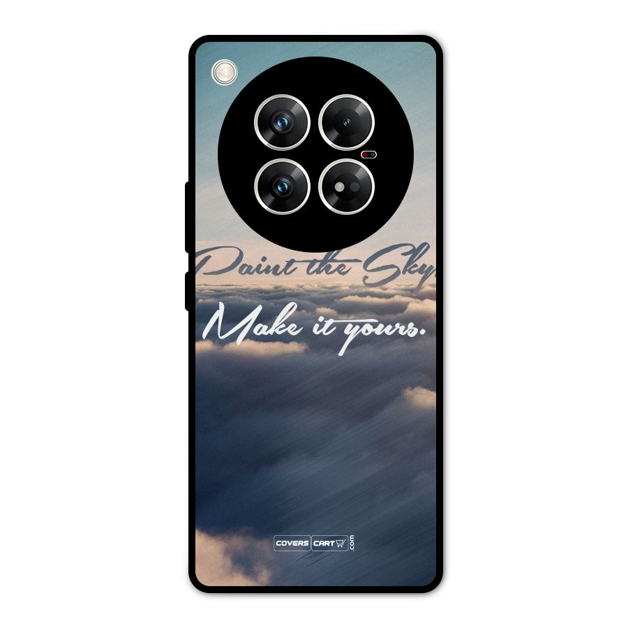 Paint the Sky Metal Back Case for Infinix Zero 40 5G