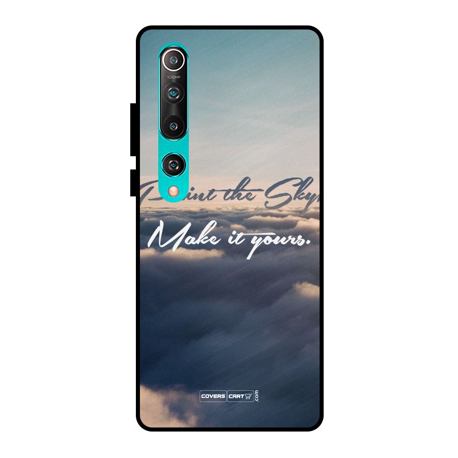 Paint the Sky Metal Back Case for Mi 10