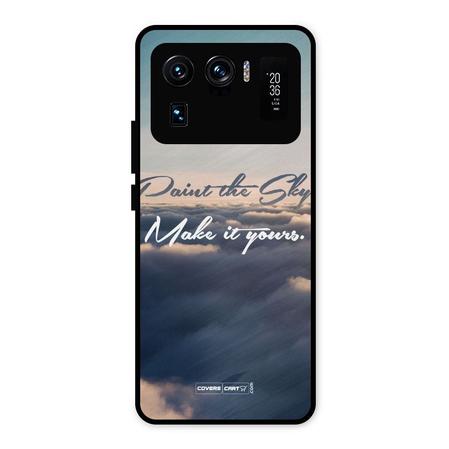 Paint the Sky Metal Back Case for Mi 11 Ultra