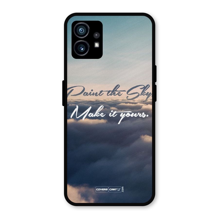 Paint the Sky Metal Back Case for Nothing Phone 1