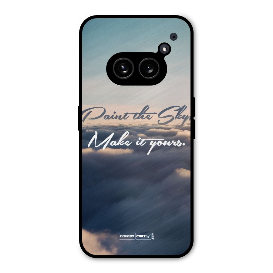 Paint the Sky Metal Back Case for Nothing Phone 2a Plus