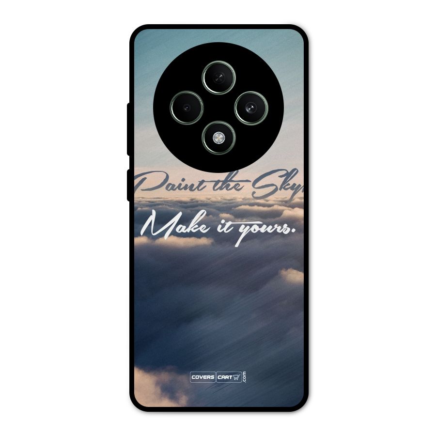 Paint the Sky Metal Back Case for Oppo F27