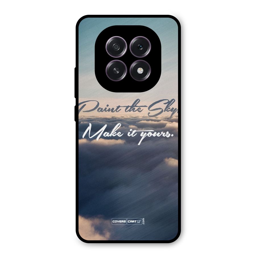 Paint the Sky Metal Back Case for Oppo F29