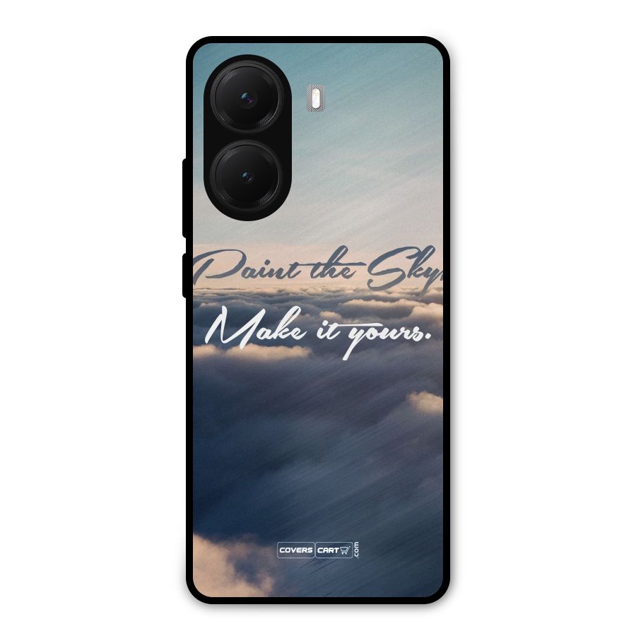 Paint the Sky Metal Back Case for Poco X7 Pro