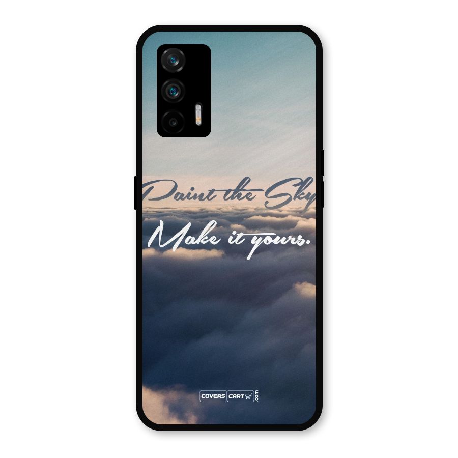 Paint the Sky Metal Back Case for Realme GT 5G