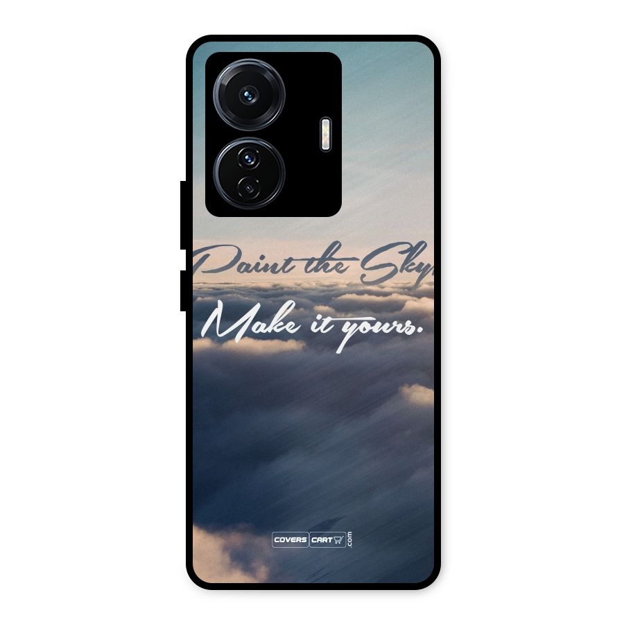 Paint the Sky Metal Back Case for Vivo T1 Pro