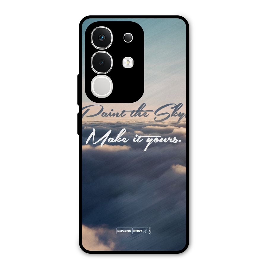 Paint the Sky Metal Back Case for Vivo T4x