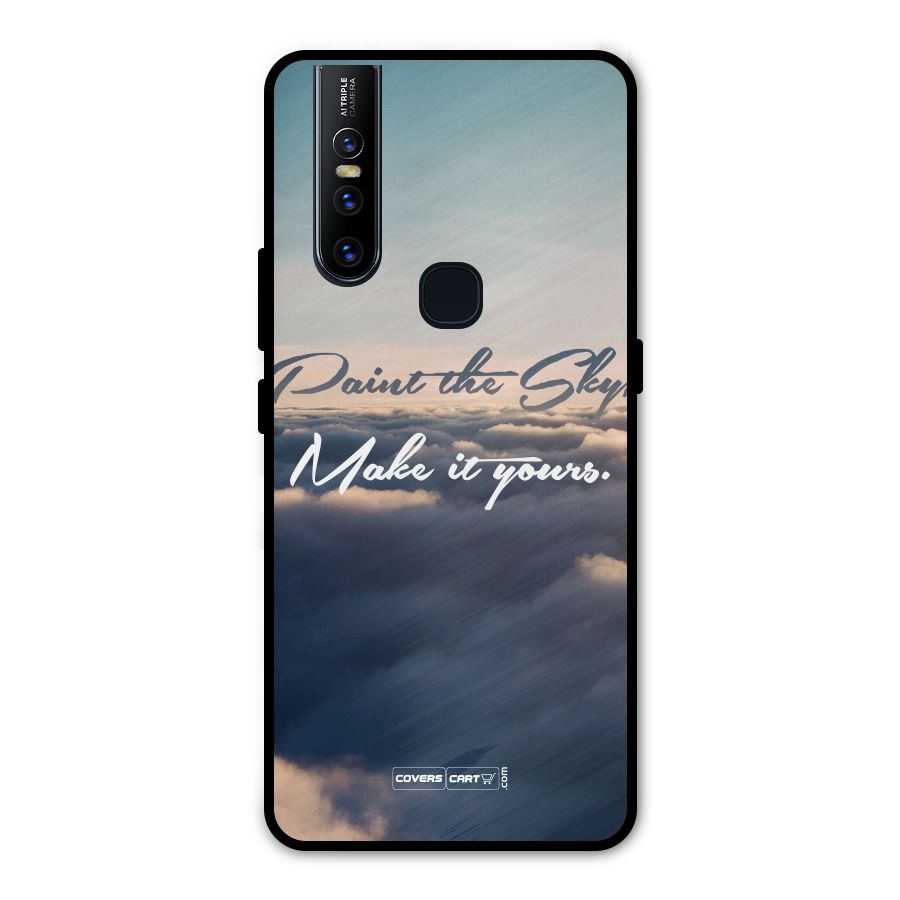 Paint the Sky Metal Back Case for Vivo V15