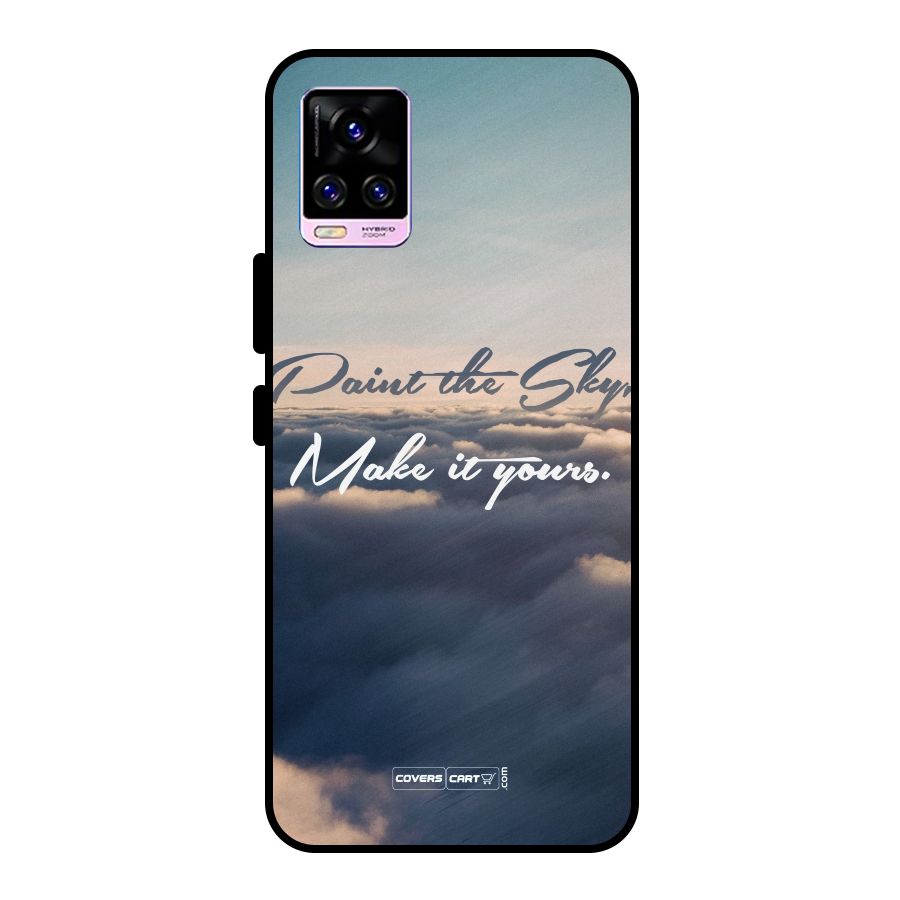 Paint the Sky Metal Back Case for Vivo V20 Pro