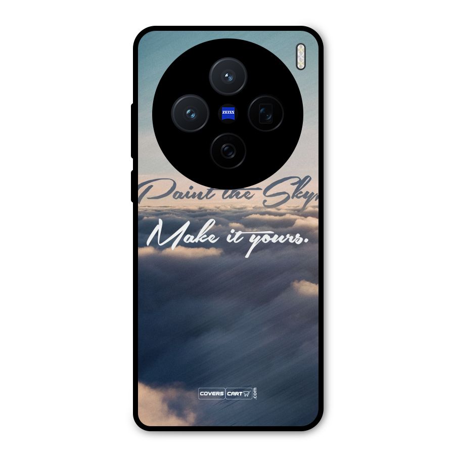 Paint the Sky Metal Back Case for Vivo X200