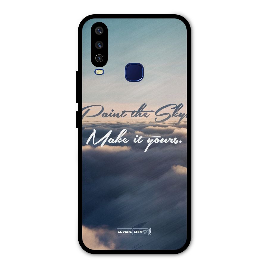 Paint the Sky Metal Back Case for Vivo Y15