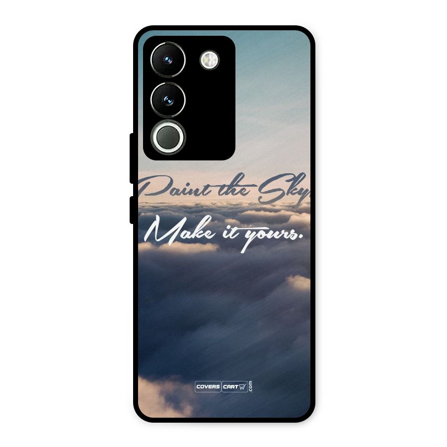 Paint the Sky Metal Back Case for Vivo Y200