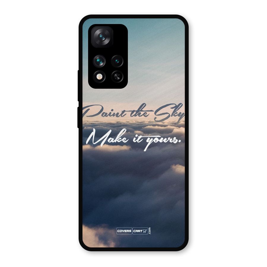 Paint the Sky Metal Back Case for Xiaomi 11i Hypercharge 5G