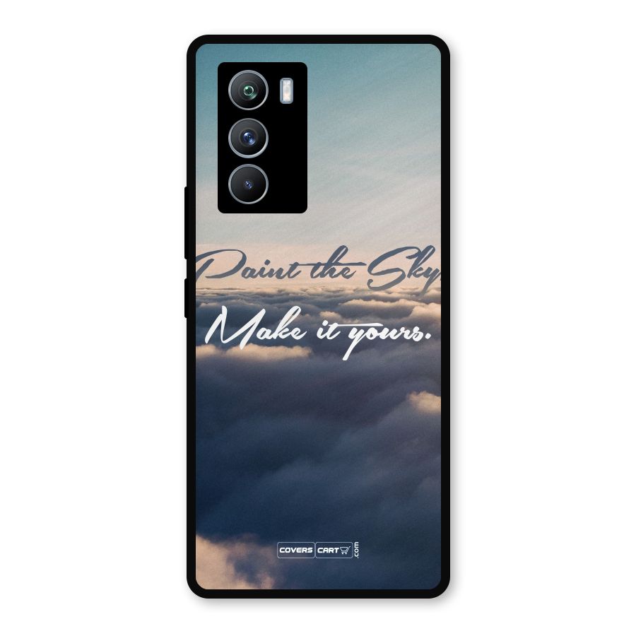 Paint the Sky Metal Back Case for iQOO 9 SE