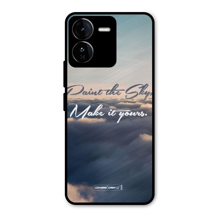 Paint the Sky Metal Back Case for iQOO Z9