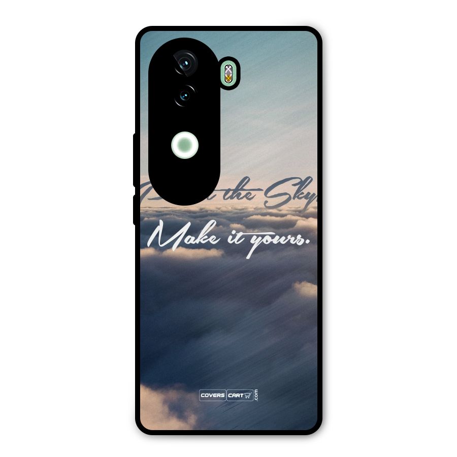 Paint the Sky Metal Back Case for iQOO Z9s