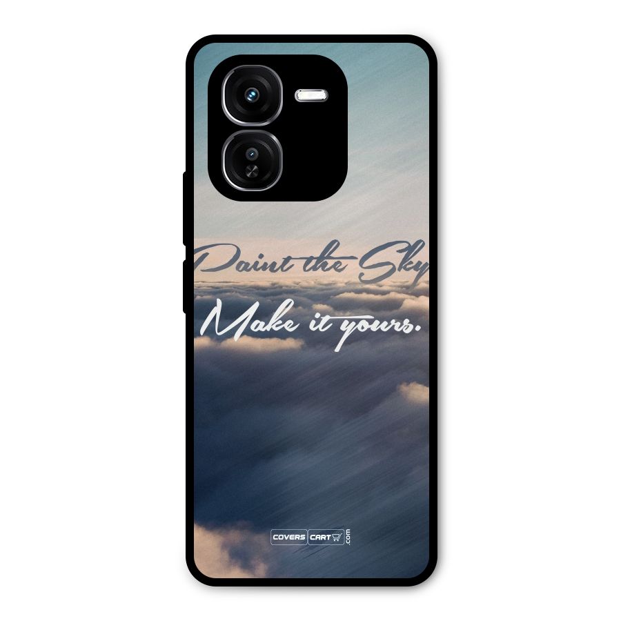Paint the Sky Metal Back Case for iQOO Z9x