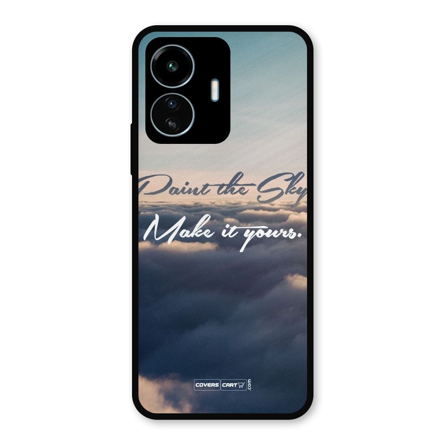 Paint the Sky Metal Back Case for vivo iQOO Z6 Lite 5G