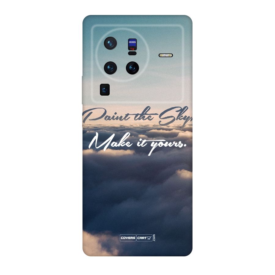 Paint the Sky Original Polycarbonate Back Case for Vivo X80