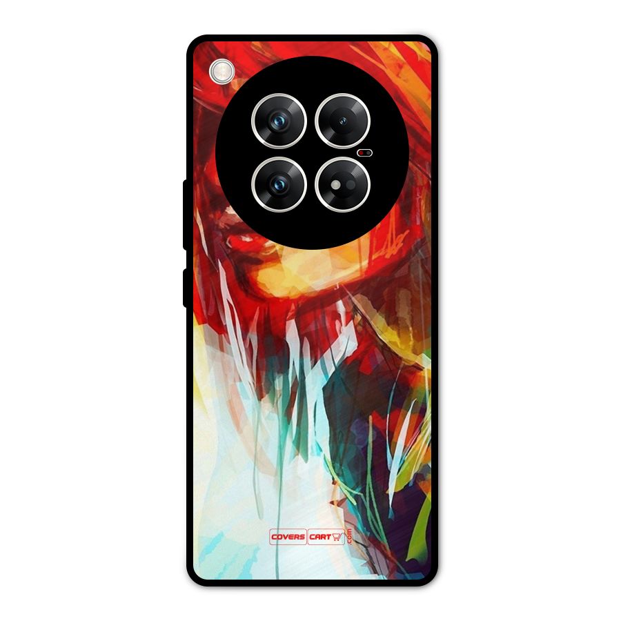 Painted Girl Metal Back Case for Infinix Zero 40 5G