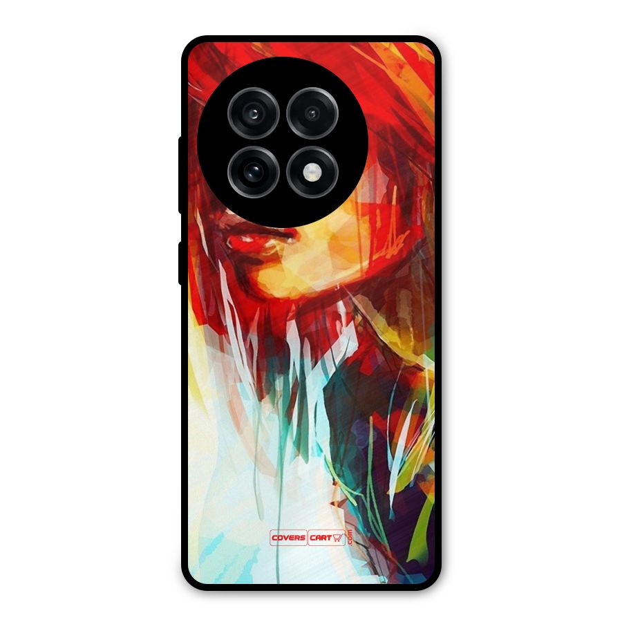 Painted Girl Metal Back Case for OnePlus 13R