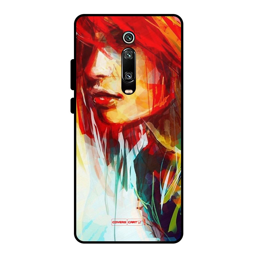 Painted Girl Metal Back Case for Redmi K20 Pro