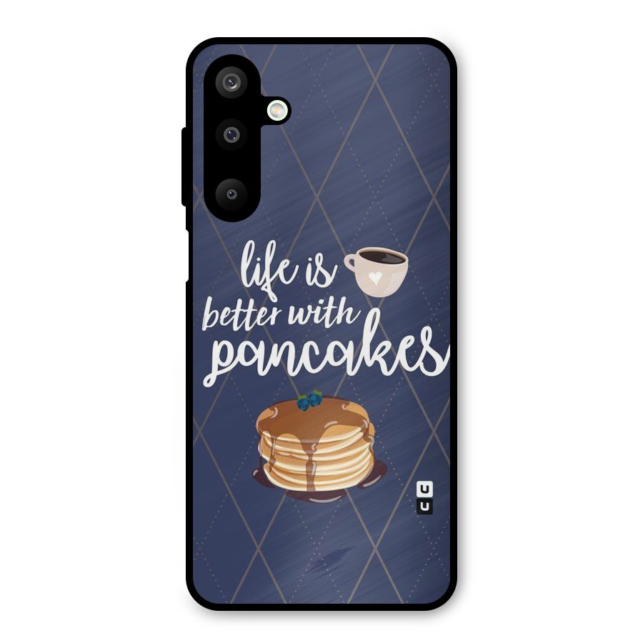 Pancake Life Metal Back Case for Galaxy M16