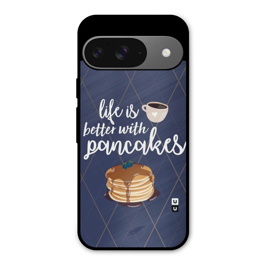 Pancake Life Metal Back Case for Google Pixel 9
