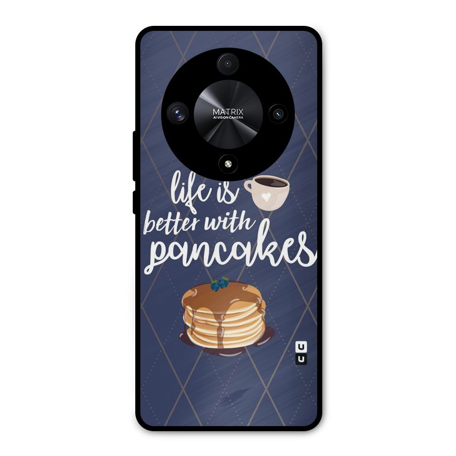 Pancake Life Metal Back Case for Honor X9b