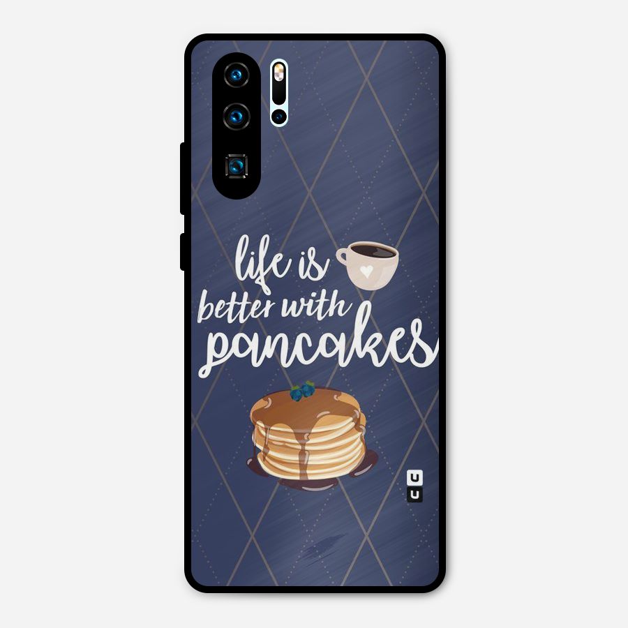 Pancake Life Metal Back Case for Huawei P30 Pro