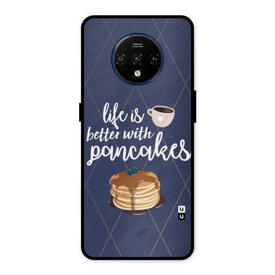Pancake Life Metal Back Case for OnePlus 7T