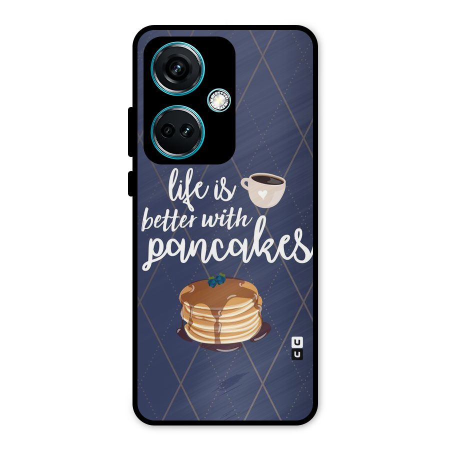 Pancake Life Metal Back Case for OnePlus Nord CE 3 5G