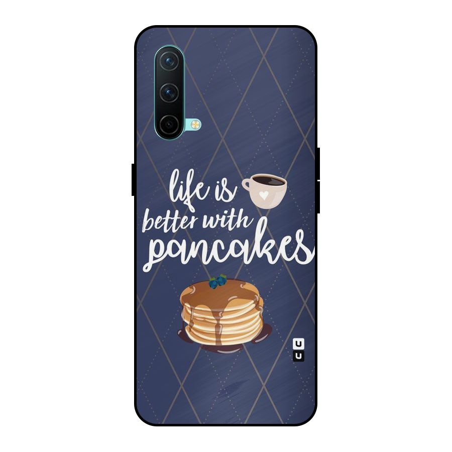 Pancake Life Metal Back Case for OnePlus Nord CE 5G