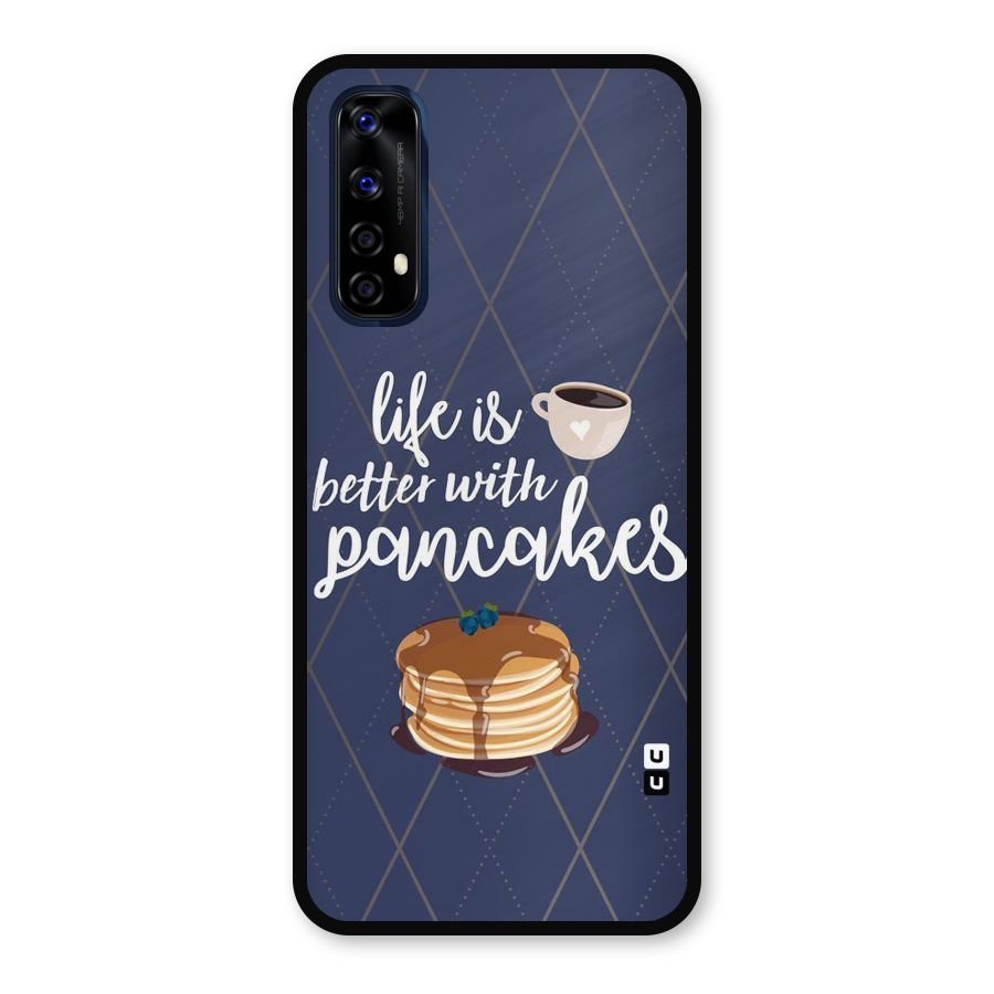 Pancake Life Metal Back Case for Realme 7
