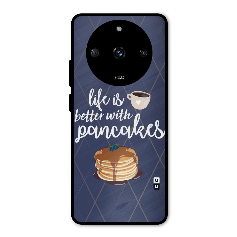 Pancake Life Metal Back Case for Realme Narzo 60 5G