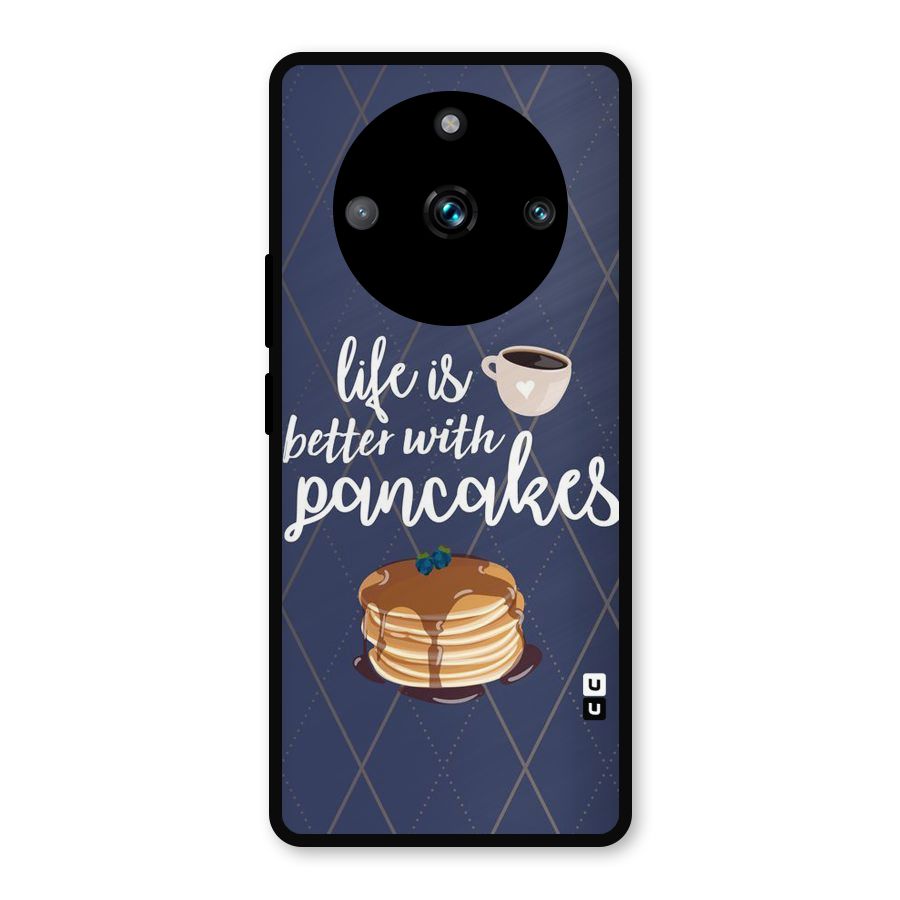 Pancake Life Metal Back Case for Realme Narzo 60 Pro