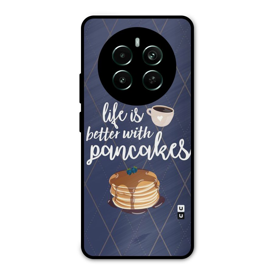 Pancake Life Metal Back Case for Realme Narzo 70 Pro