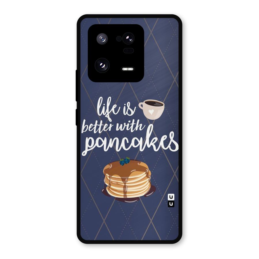 Pancake Life Metal Back Case for Xiaomi 13 Pro
