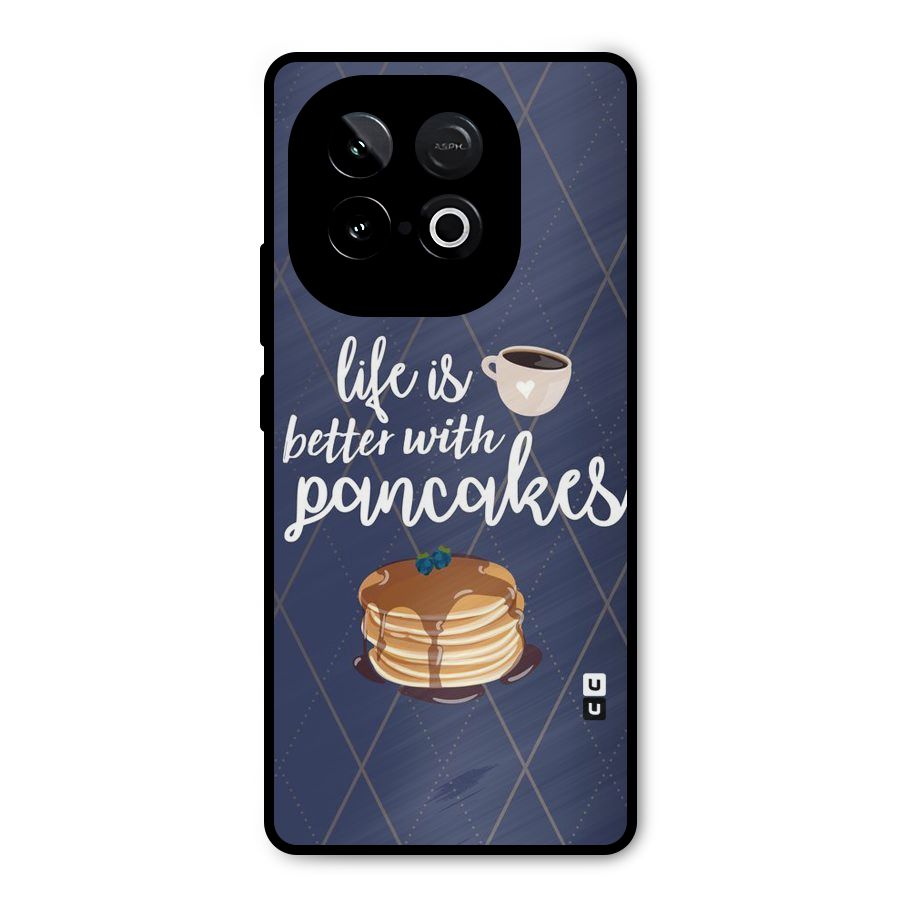 Pancake Life Metal Back Case for iQOO Neo 10