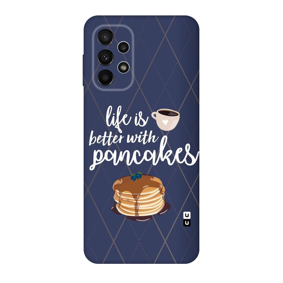 Pancake Life Original Polycarbonate Back Case for Galaxy A23
